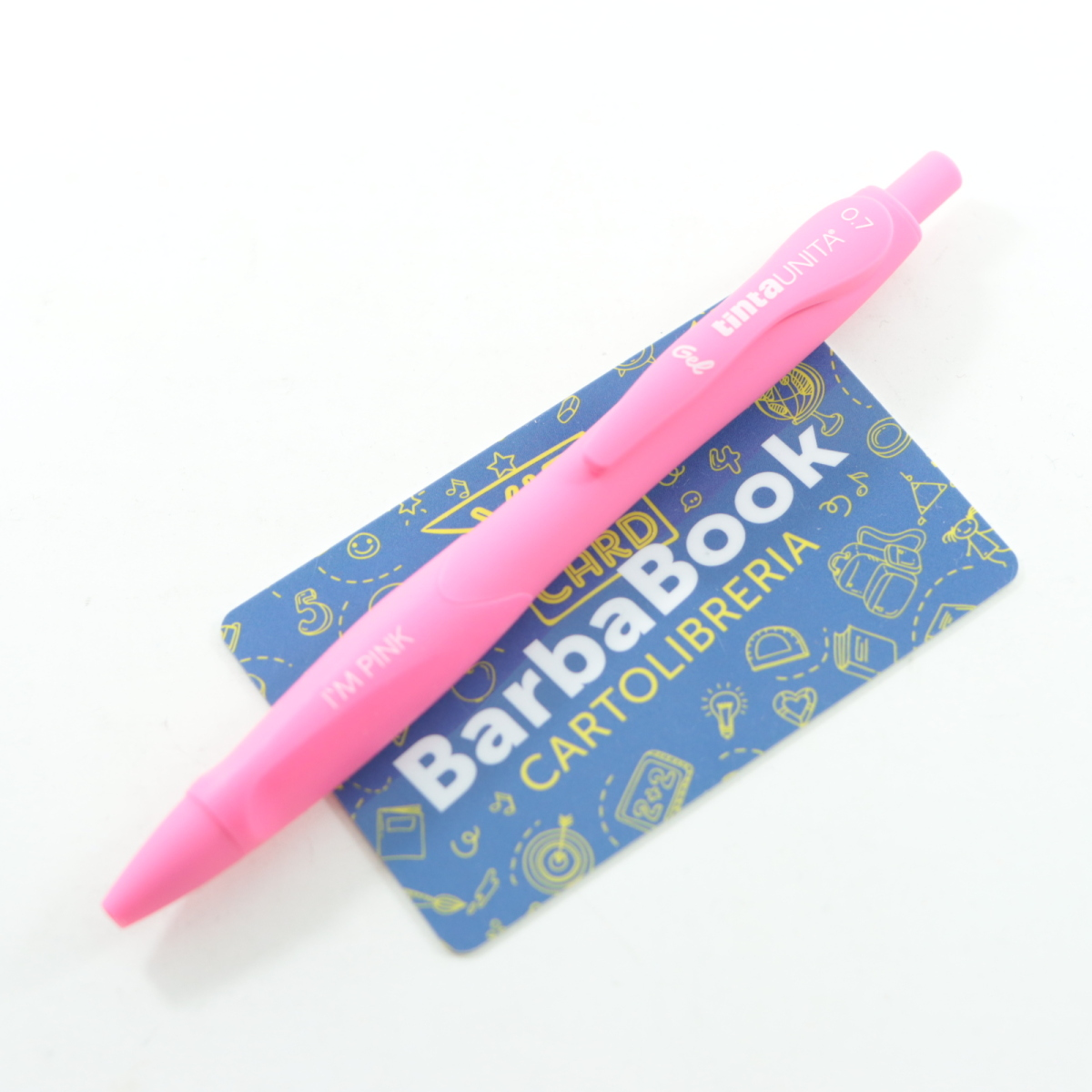 PENNA SFERA GEL IM COLOR TINTA UNITA MM. 0,7 PINK