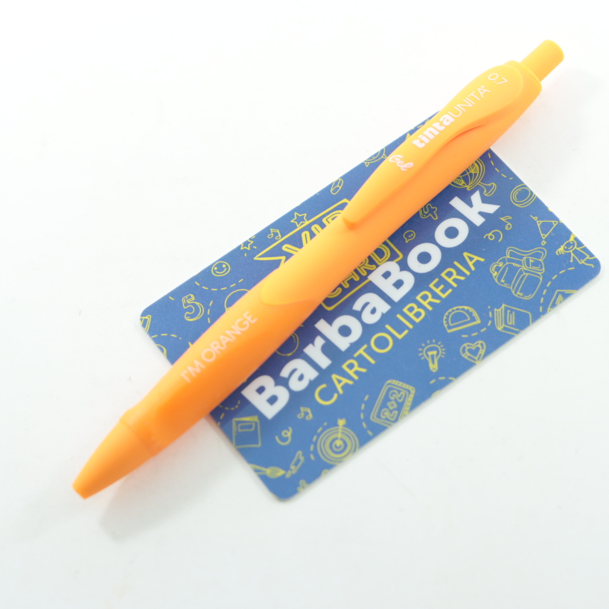 PENNA SFERA GEL IM COLOR TINTA UNITA MM. 0,7 ORANGE