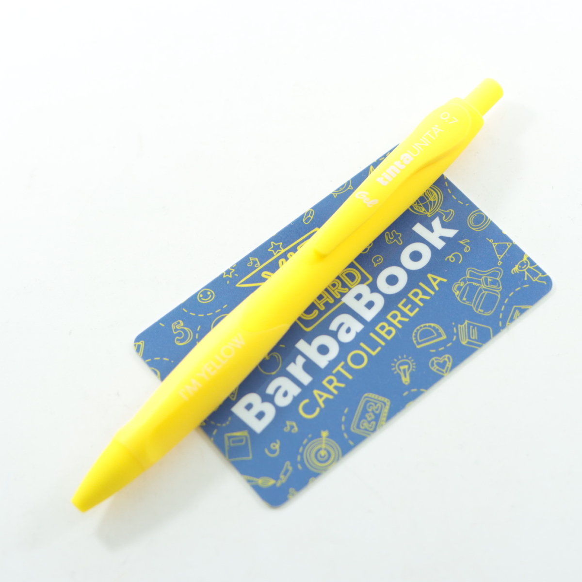 PENNA SFERA GEL IM COLOR TINTA UNITA MM. 0,7 YELLOW