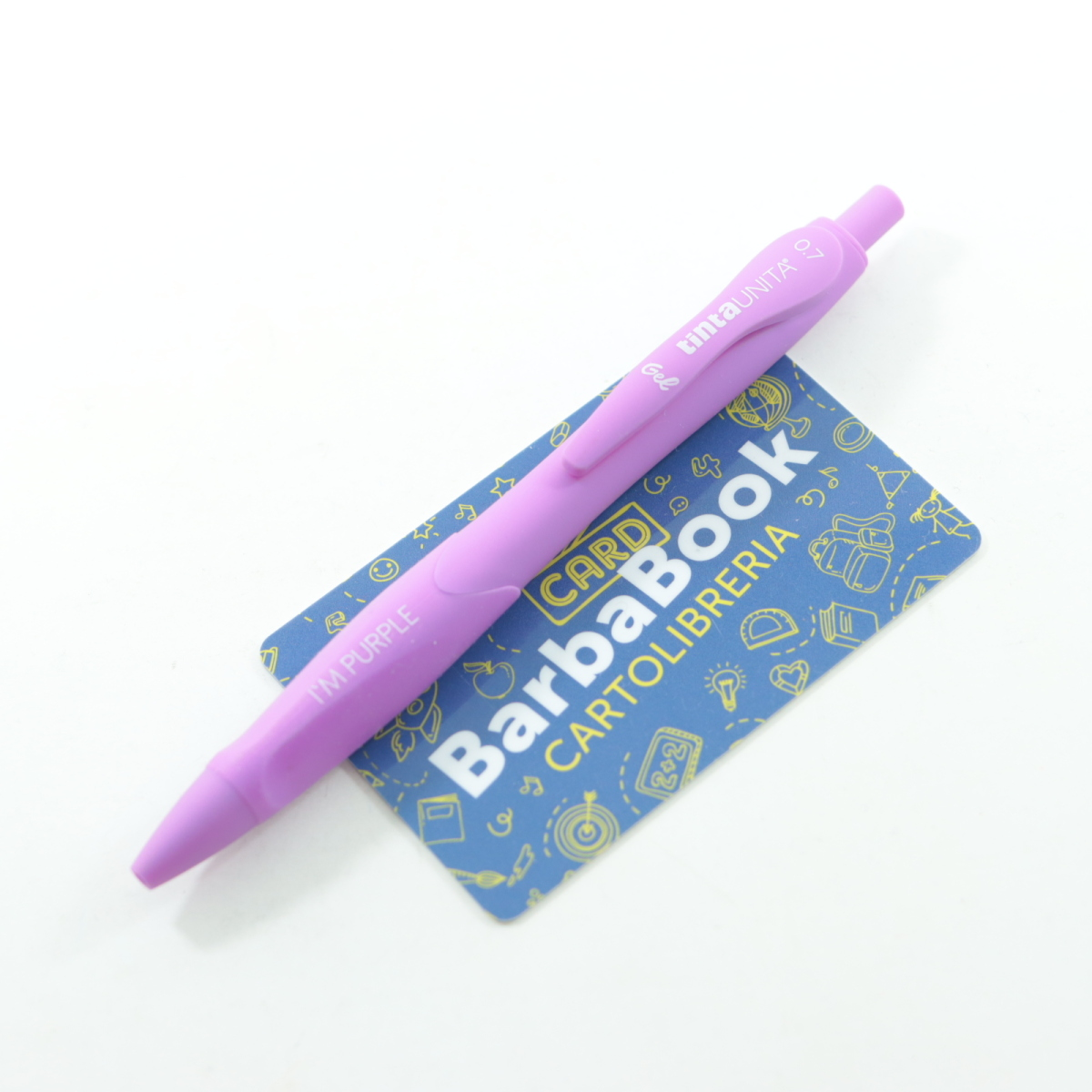PENNA SFERA GEL IM COLOR TINTA UNITA MM. 0,7 PURPLE