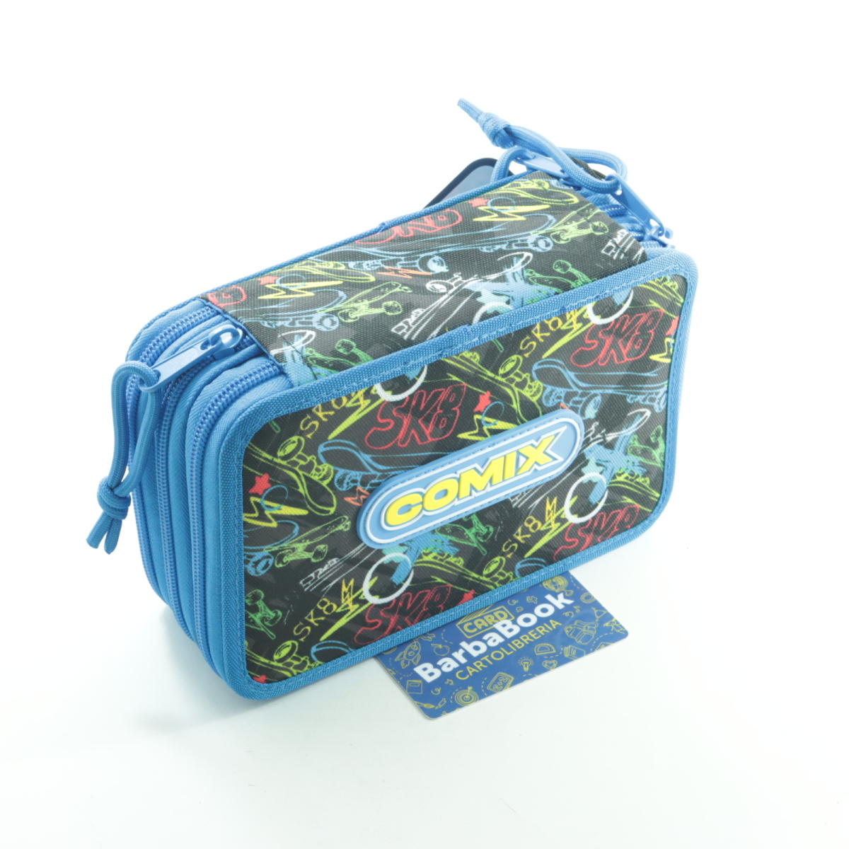 ASTUCCIO CORREDINO 3 CERNIERE COMIX GRAPHIC SKATE ART. 75595