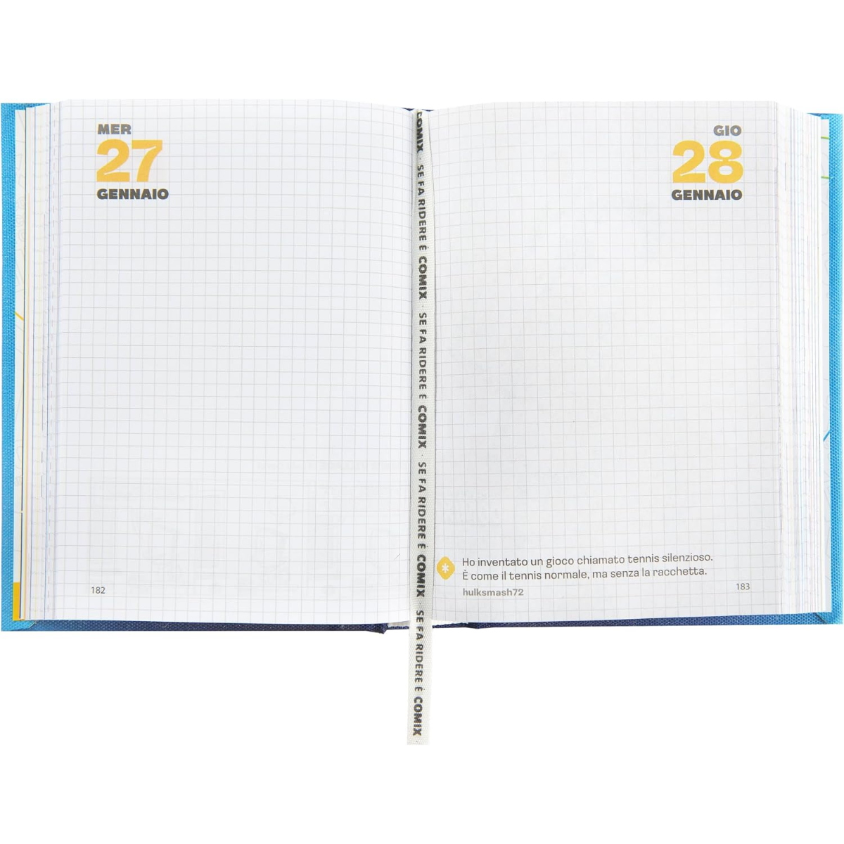 DIARIO AGENDA COMIX SPECIAL 2026-27 MINI ART. 75691 BLU