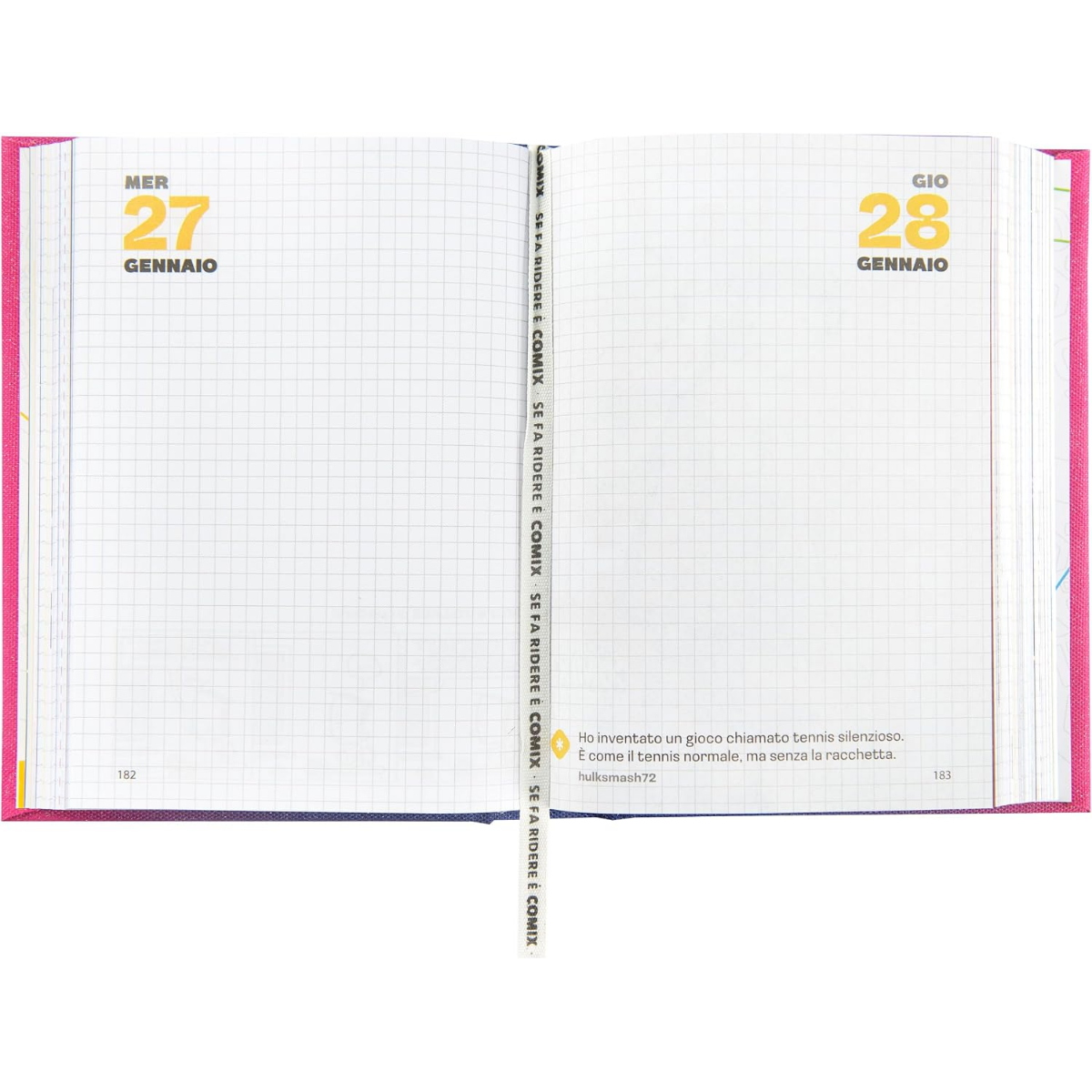 DIARIO AGENDA COMIX SPECIAL 2026-27 MINI ART. 75691 FUME'