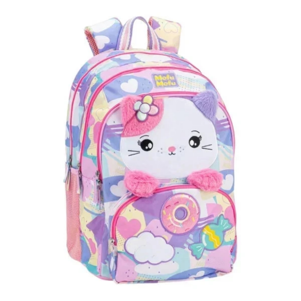 ZAINO AMERICANO MOFU MOFU ART. 75991 GATTO
