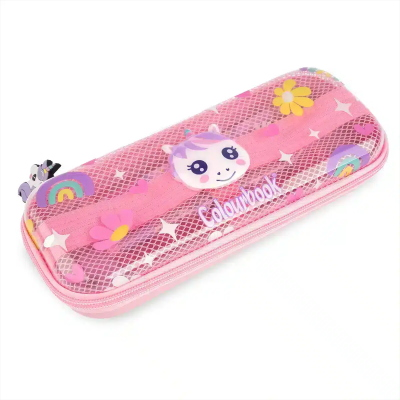 ASTUCCIO PORTAPENNE RIGIDO UNICORN COLOURBOOK