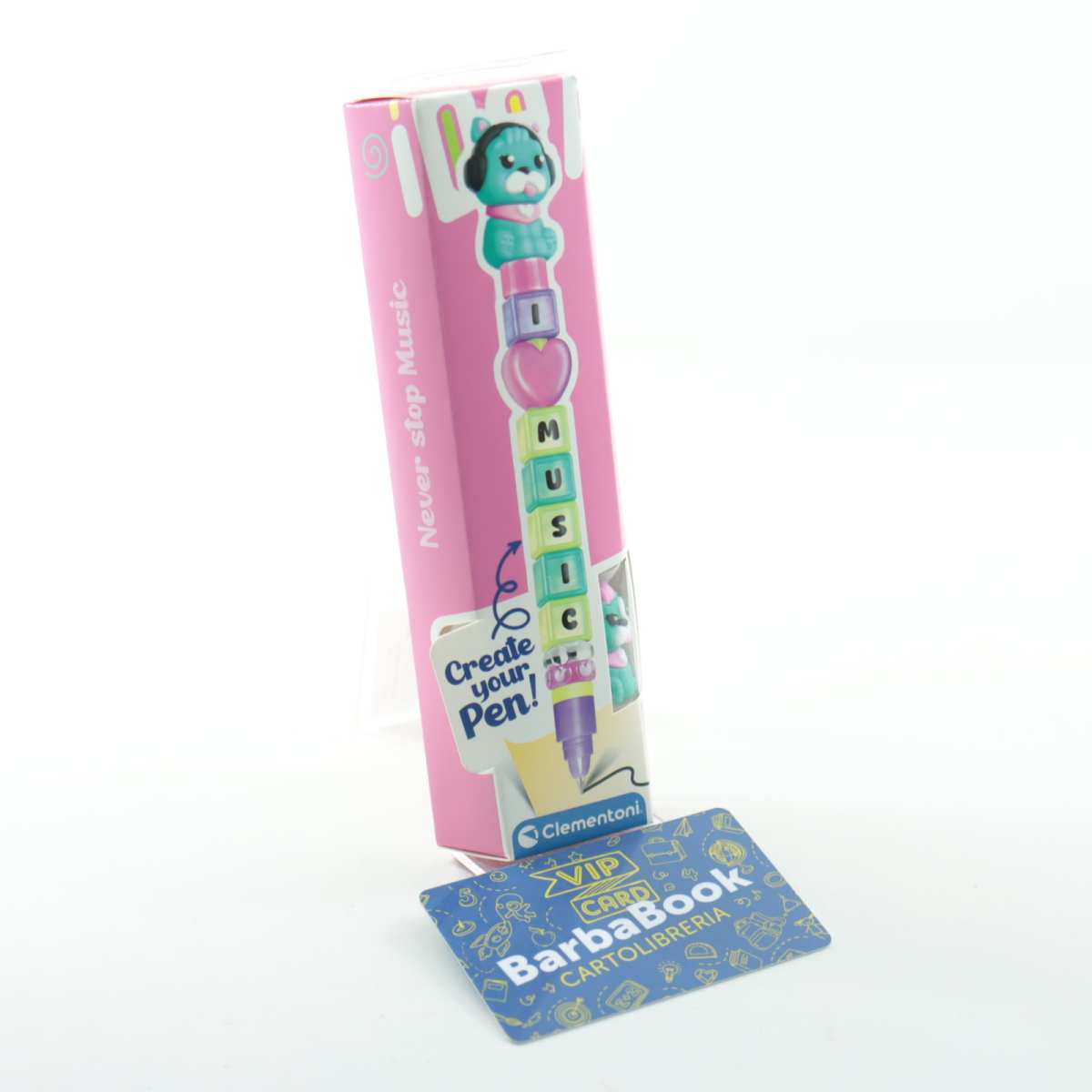 PENNA CLEMENTONI CREATE YOUR PEN NEVER STOP MUSIC