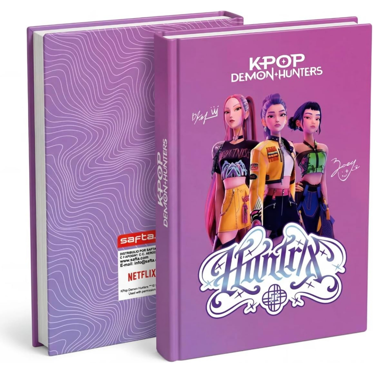 DIARIO K-POP DEMON HUNTERS NON DATATO ROSA