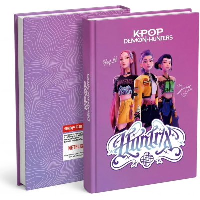 DIARIO K-POP DEMON HUNTERS NON DATATO ROSA