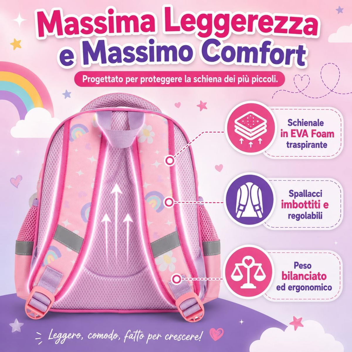ZAINETTO ASILO UNICORN COLOURBOOK CON OMAGGIO