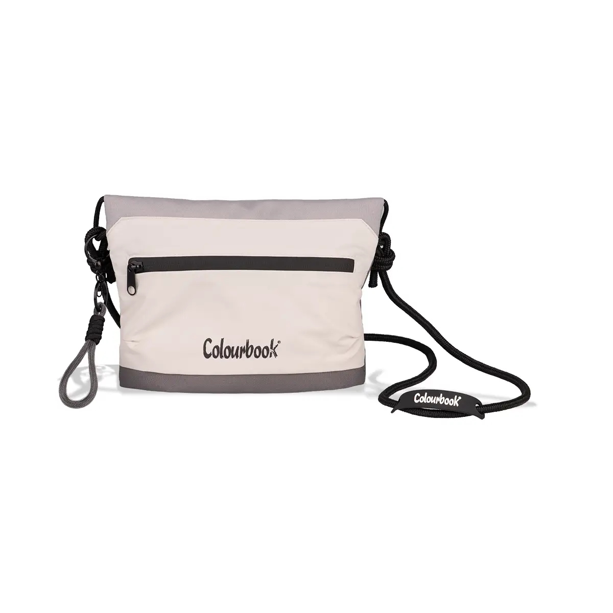 BORSA TREK CON TRACOLLA REGOLABILE GRIGIO CHIARO