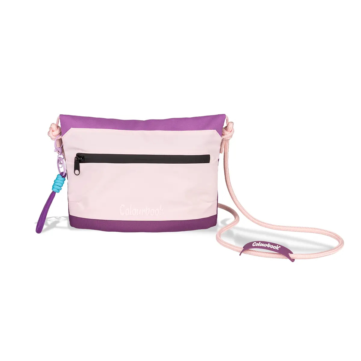 BORSA TREK CON TRACOLLA REGOLABILE ROSA