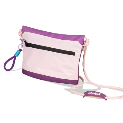 BORSA TREK CON TRACOLLA REGOLABILE ROSA